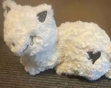 요네즈켄시 HYPE 리이슈 고양이 봉제 인형 화이트