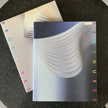Graphis brochures 광고 디자인 연감 2권