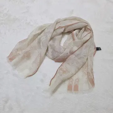 에트로 스카프 숄 스톨 페이즐리 올 패턴 실크