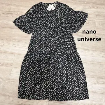 [택 포함 새상품] nano universe 나노 유니버스 원피스 블랙