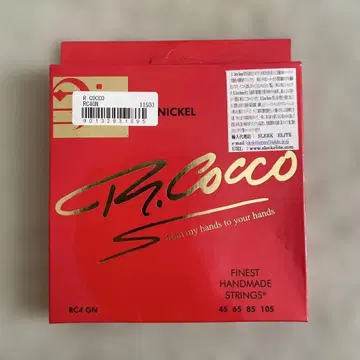 R.Cocco RC4 GN 일렉 베이스 줄 45-105