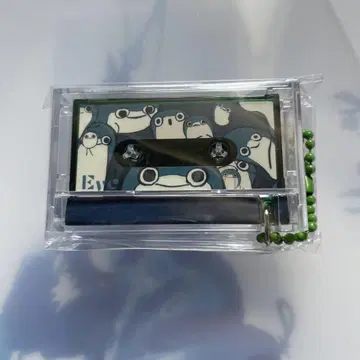 Eve UnderBlue 복권 뮤직 키링 green
