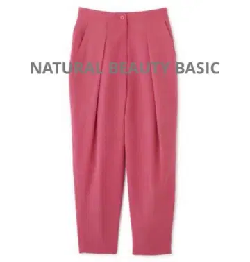 NATURAL BEAUTY BASIC 코쿤 턱 팬츠