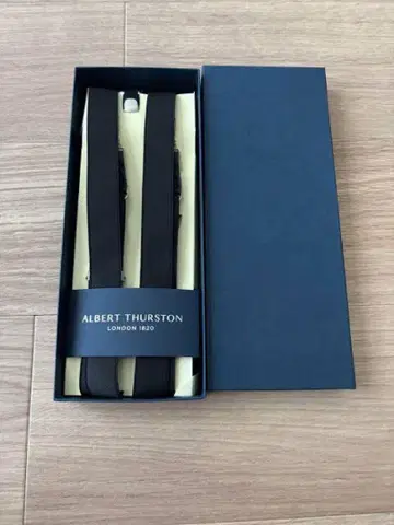 ALBERT THURSTON 네이비 서스펜더