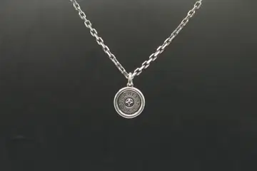 새상품급 라이온 하트 지르코니아 코인 목걸이 펜던트