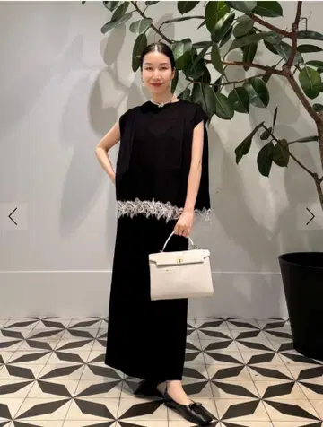 BALLSEY 레이스 테이프 콤비 턱 풀오버 블랙