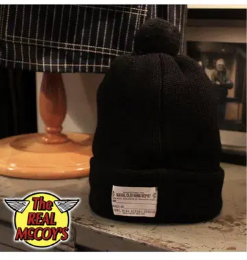 REAL McCOY'S의 U.S. NAVY 와치캡 (MOD.)