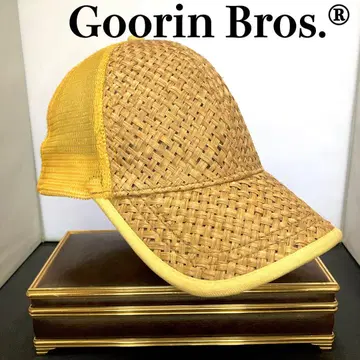 [레어] [goorin] 구린 스트로우 캡 메쉬 캡 트래커