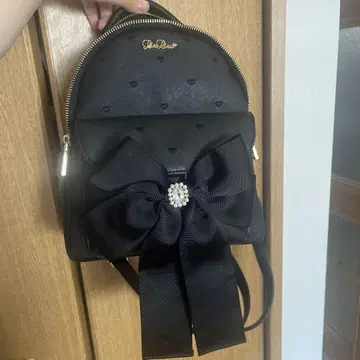 Liz Lisa 블랙 백팩 리본 포함