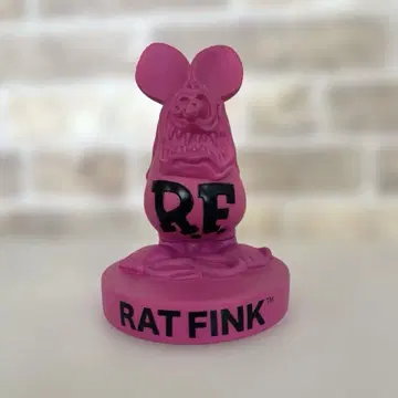 RAT FINK 랫 핑크 피규어 핑크