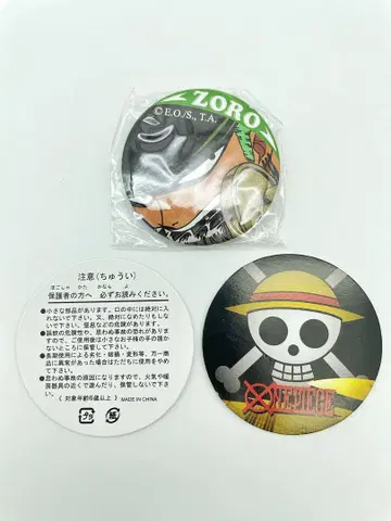 [미개봉] ONE PIECE 조로 40mm 캔뱃지 초기 그림 동쪽 바다