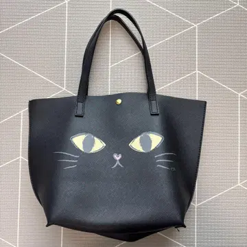 COLORS 검은 고양이 디자인 숄더백