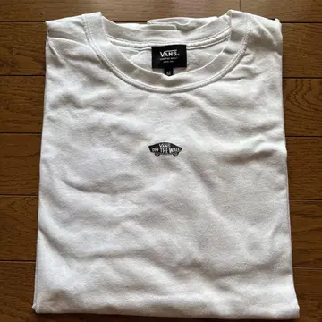 ROOP 도쿄 별주 VANS 화이트 롱 슬리브 티셔츠 M