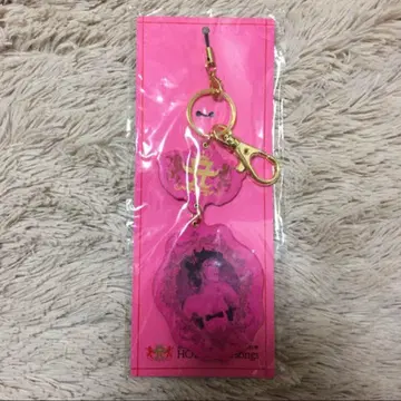 새상품 하마사키 아유미 파와뮤 스트랩 키링 (PINK)