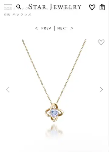 Star Jewelry FOUR RAYED FLOWER