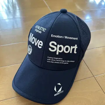 MOVE SPORT 메쉬 캡 네이비