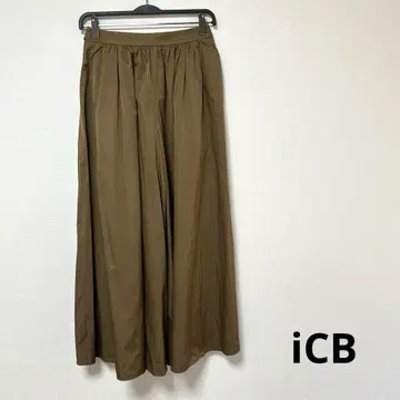 새상품급 iCB 와이드 팬츠 롱 팬츠 스칸츠