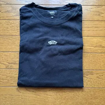 ROOP 도쿄 별주 VANS 화이트 롱 슬리브 티셔츠 M