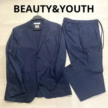 BEAUTY&YOUTH 네이비 캐주얼 수트 L 사이즈
