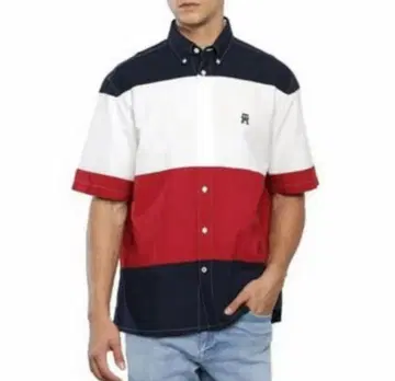 무료배송 새상품 TOMMY HILFIGER 스트라이프 셔츠 XXL