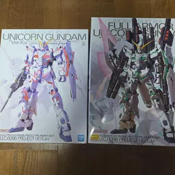 MG 유니콘 건담 & 풀 아머 건담