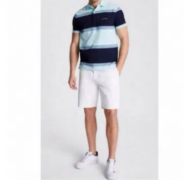 무료배송 새상품 TOMMY HILFIGER 스트라이프 피케 셔츠 XL