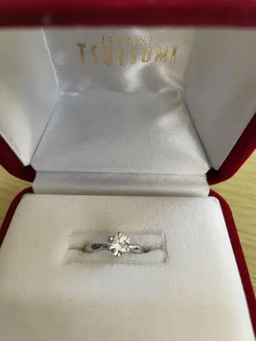 플래티넘 다이아몬드 반지 8호 츠츠미