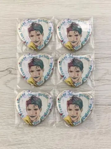 니지산지 죠 리키 prism Heart June bride 캔뱃지
