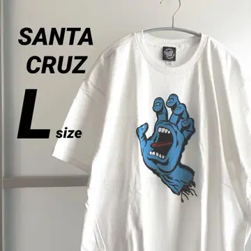 SANTA CRUZ 산타크루즈 스크리밍 핸드 티셔츠 L