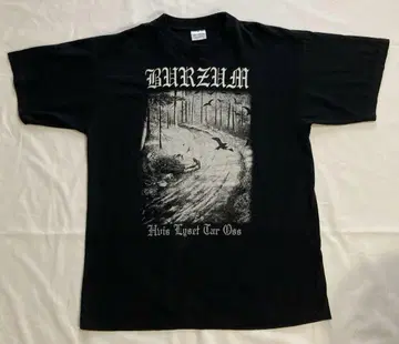 MADE IN UK 90s VINTAGE BURZUM T-SHIRT