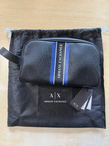 Armani Exchange 블랙 숄더백