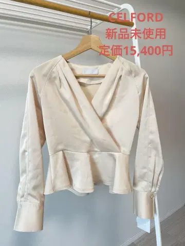 [새상품] CELFORD 아이보리 블라우스