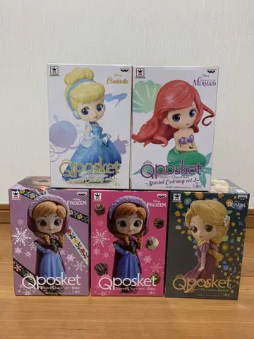 Qposket 피규어 5체 세트