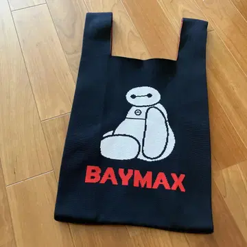 베이맥스 토트백 블랙
