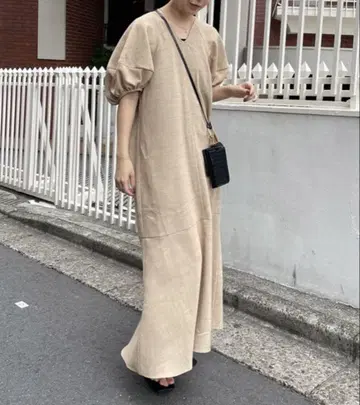 CAPRICIEUX LE'MAGE 퍼프 머메이드 원피스