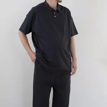 [미사용 새상품] 남성용/피케 셔츠/T셔츠/오가닉 코튼