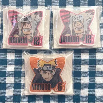 NARUTO 지라이야 우즈마키 나루토 아크릴 클립 배지 NARUTOP