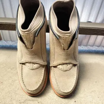 SUICOKE 스이코크 엘라스틱 워크 부츠 베이지