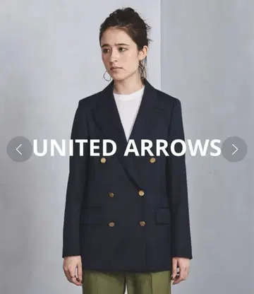 [컨디션 최상] united arrows 금장 버튼 네이비 블레이저