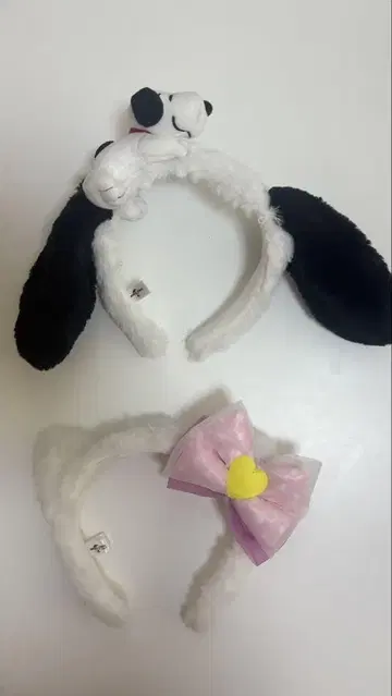 유니버셜 키티 스누피 머리띠