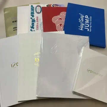 Hey! Say! JUMP 팜플렛 9권 묶음 판매