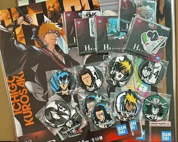 BLEACH 제일복권 포스터 러버 참 스티커 세트