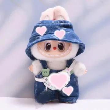 당일 배송! Labubu 러브부 데님 옷