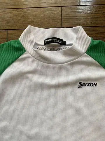 Srixon 골프웨어 RGMVJA10 화이트/그린 L 사이즈