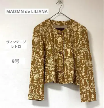 MAISMN de LILIANA 노카라 자켓 쇼와 레트로 9(M)