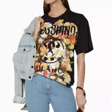 MOSCHINO COUTURE 모스키노 쿠튀르 T셔츠 꽃무늬