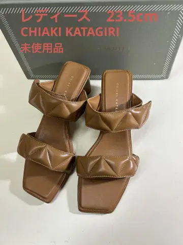 CHIAKI KATAGIRI 치아키카타기리 여성용 샌들 미사용품