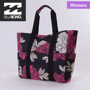 새상품급 BILLABONG 빌라봉 꽃무늬 빅 토트백 PC 수납 가능