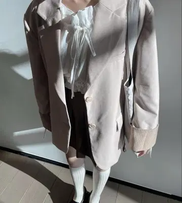 muguet tailored school blazer