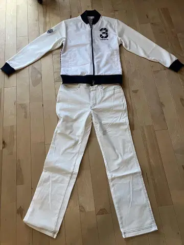adidas 스트라이프 자켓과 팬츠 세트 L/G